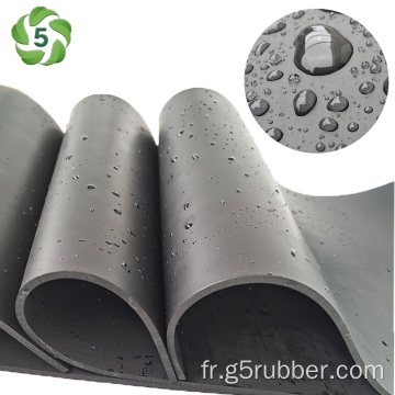 G5 Natural Rubber Sheet Water Repullant Skin lisse